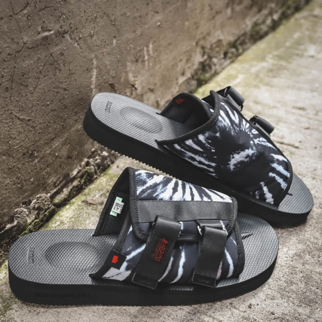 SUICOKE NICEKICKS x KAW-Cab Black 聯名款 潮流 拖鞋 SK081CABNKBK