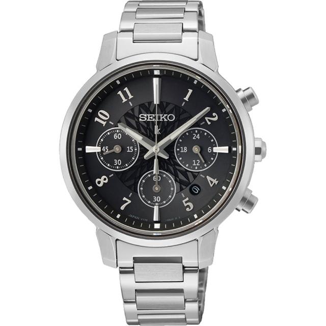 【SEIKO 精工】LUKIA 廣告款 太陽能三眼計時女錶 618年中慶 推薦(SSC905J1/V175-0FC0D)