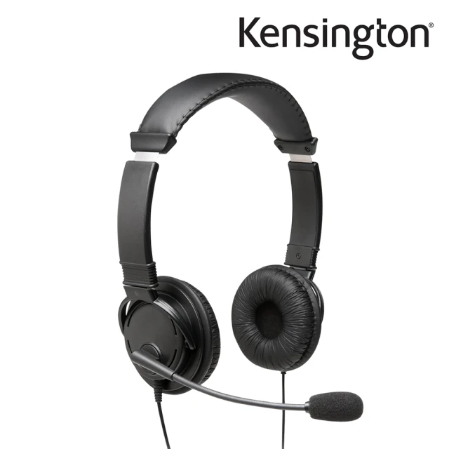 【Kensington】USB-A 立體聲有線耳機麥克風