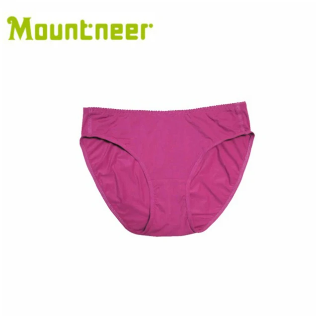 Mountneer 山林 女透氣三角內褲 紫紅 三角內褲/內褲/透氣內褲/排汗內褲/吸濕排汗/ 11K80(悠遊山水)