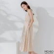 【MO-BO】綻放美麗配色條紋背心洋裝(洋裝)