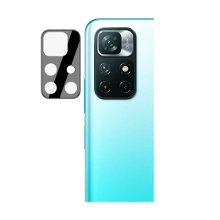 【IMAK】Redmi Note 11S 5G 鏡頭玻璃貼(曜黑版)