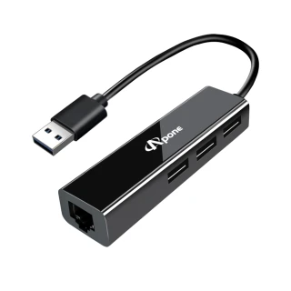 【Apone】USB3.0/Type-C 轉 RJ45/3孔USB HUB集線器