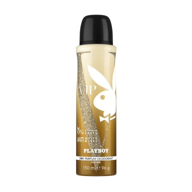 【PLAYBOY】VIP兔女郎經典體香噴霧 150ml(專櫃公司貨)