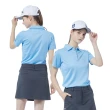 【Snowbee 司諾比】女款經典素面短袖POLO衫(多色任選 女款高爾夫球衫 球衣 跑步 登山 運動衫 吸濕排汗)
