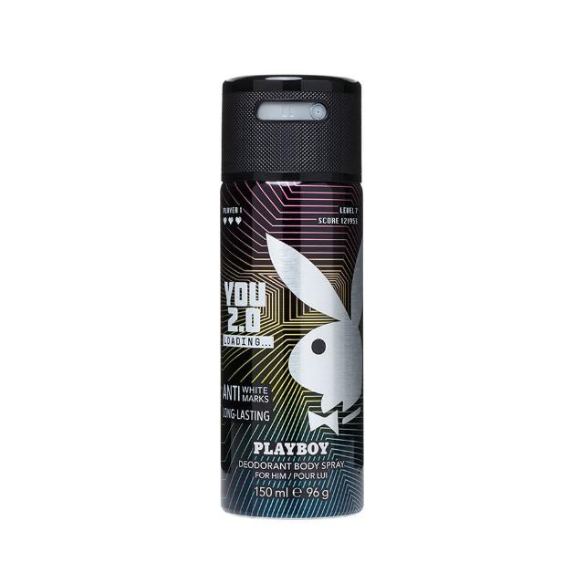 即期品【PLAYBOY】全面啟動男性體香噴霧 150ml(專櫃公司貨)