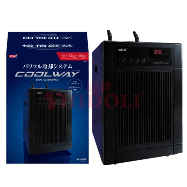 【GEX】Cool Way冷卻機 BK-C220(全鈦打造水箱)