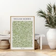 【菠蘿選畫所】William Morris 綠柳 - 30x40cm(復古綠色掛畫/裝飾畫/開店送禮/森林圖騰)
