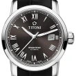 【TITONI 梅花錶】天星系列 羅馬機械腕錶 / 28mm 母親節 禮物(23538S-ST-570)