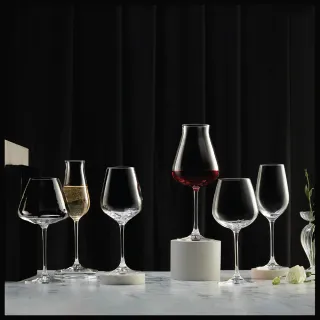 【LUCARIS】頂級無鉛水晶酒杯 6款任選/6入組 Desire系列(可醒酒紅酒杯/白酒杯/香檳杯)