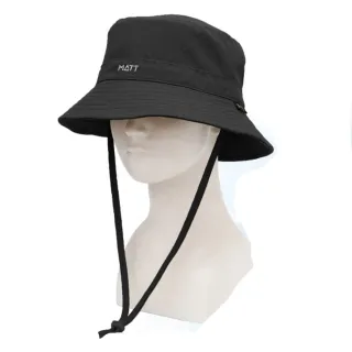 【MATT】Gore-Tex 可調式_防水防風透氣防曬遮陽帽/中盤帽(AH-31 曜石黑)