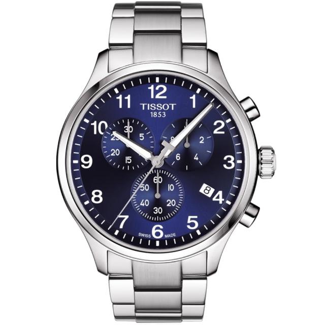 【TISSOT 天梭】Chrono XL韻馳系列經典計時腕錶  手錶  男錶 情人節 禮物(T1166171104701)