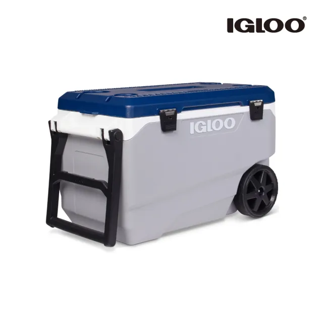 IGLOO】IGLOO MAXCOLD 系列五日鮮90QT 拉桿冰桶34818(美國製造、保冷