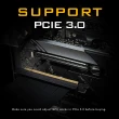 【EZDIY-FAB】新多角度調節垂直顯示卡支架 GPU支架 VGA支撐架套件-附20CM PCIE 3.0排線(3.0直立式顯卡支架)