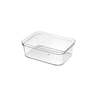 【樂嫚妮】透明抽屜整理盒-5入組(文具 飾品 餐具分類收納)