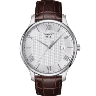【TISSOT 天梭 官方授權】Tradition 系列 古典時尚腕錶(T0636101603800)