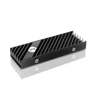 【EZDIY-FAB】M.2 2280 SSD散熱器 雙面散熱器 PS5用 高性能SSD散熱器-黑色/紅色/銀色(M.2散熱器)