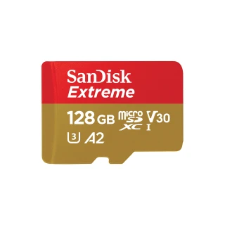 【SanDisk】Extreme microSDXC UHS-I 記憶卡 128GB(公司貨)