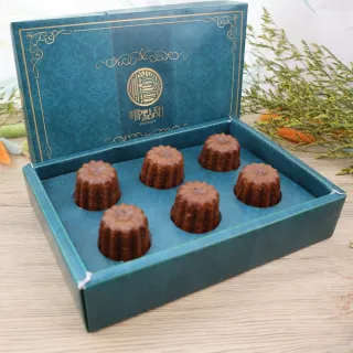 【嚐點甜】法式黃金可麗露-伯爵紅茶風味(每盒8顆x25g)