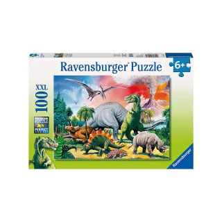 【德國Ravensburger】維寶拼圖 恐龍大集合 100片