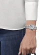 【TISSOT 天梭 官方授權】CARSON 經典月相時尚女錶 手錶 母親節 禮物(T1222231103300)