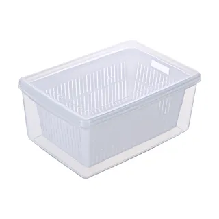 【KEYWAY 聯府】PP長型2號瀝水保鮮盒8900ml(MIT台灣製造)