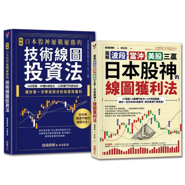 日本股神投資獲利套書:線圖獲利法+技術線圖投資法