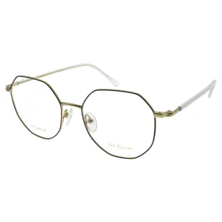 【PAUL HUEMAN】光學眼鏡 多邊形框款(黑 金#PHF509D C5-1)