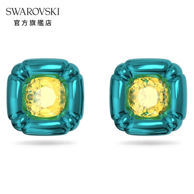 SWAROVSKI 施華洛世奇 Meteora銀色金耳環(新