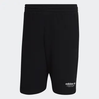 【adidas 愛迪達】運動褲 短褲 男褲 黑 United Shorts(HF4897)