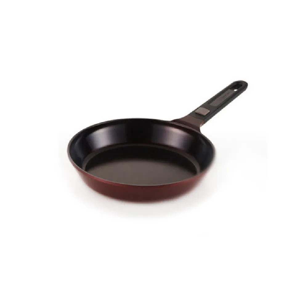 【NEOFLAM】韓國製My Pan系列24cm平底鍋-紅寶石(可拆手把煎烤兩用/無鍋蓋)