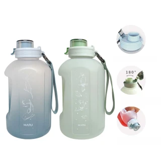 【Maru 丸山製研】大容量運動水瓶1500ml(啞鈴水壺/運動水壺)