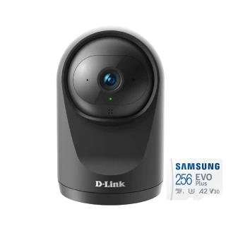 (256G記憶卡組)【D-Link】DCS-6500LHV2 1080P 200萬畫素全景旋轉無線網路攝影機/監視器 IP CAM