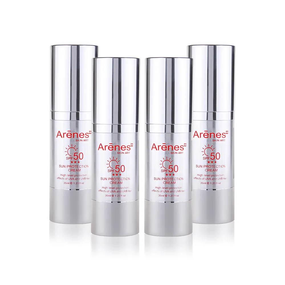 【Arenes+】潤膚防曬隔離霜SPF50☆☆☆(4入組)