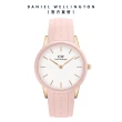 【Daniel Wellington】DW 手錶  Iconic Motion40mm 限量浪漫粉膠腕錶-玫瑰金框(DW00100533)