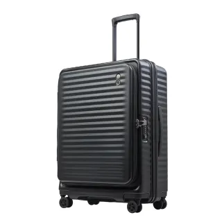 【Echolac 愛可樂】CELESTE寶盒系列(24吋日本飛機輪前開式行李箱)