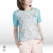 【水衫】柔棉印花拼接造型款上衣5件(K03-05)
