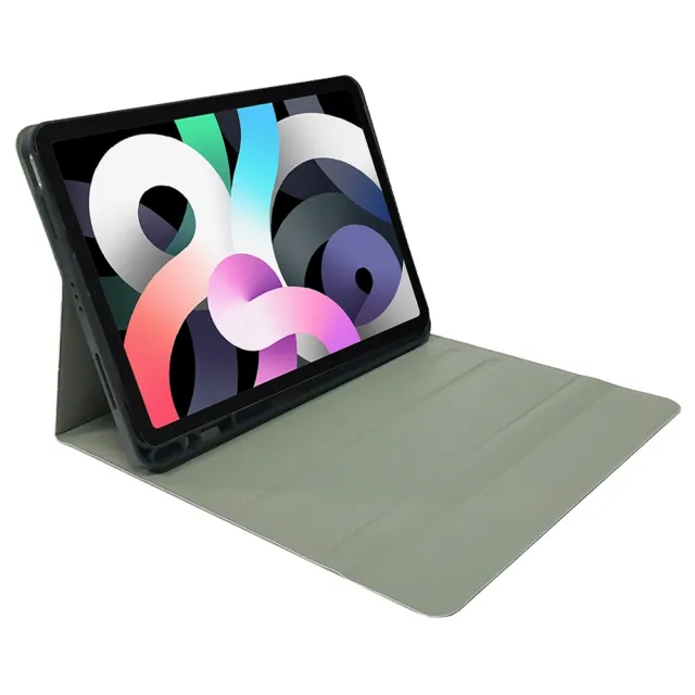 Powerway For iPad Air 5/Air 4平板專用圓座型藍牙鍵盤/皮套(10.9吋)