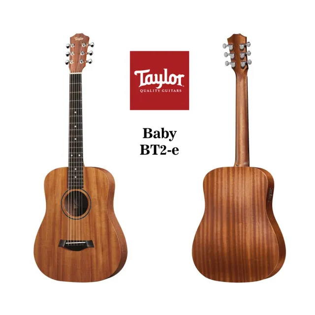 Taylor】BT2e Baby 桃花心木面單電木吉他34寸旅行吉他泰勒吉他(原廠