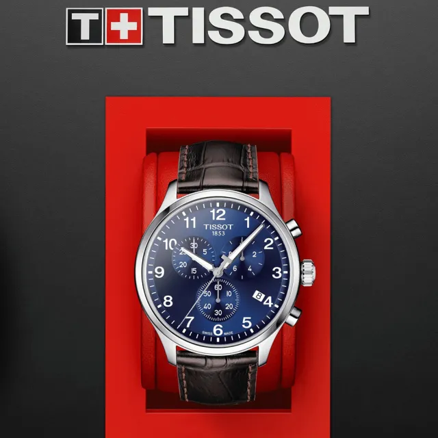 【TISSOT 天梭 官方授權】Chrono XL韻馳系列經典計時腕錶 手錶 母親節 禮物(T1166171604700)