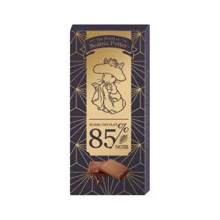 即期品【PETER RABBIT 比得兔】85%可可黑巧克力片100g(效期：2025/05/14)