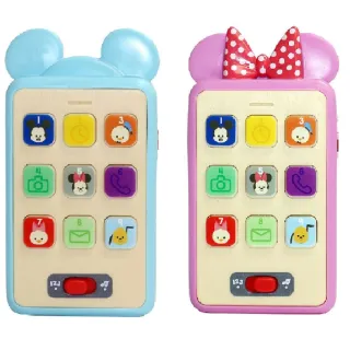 【Disney 迪士尼】HOOYAY系列 兒童玩具手機 共2款可選(米奇 米妮)