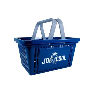【T’S FACTORY】史努比SNOOPY 附提把塑膠置物籃 L  JOE COOL 深藍色(文具雜貨)