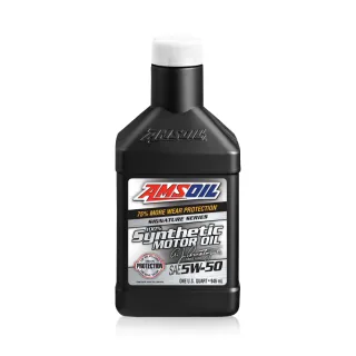 【AMSOIL 安索】5W-50 經典簽名版全合成機油 946ml(整箱12入 / 總代理源豐行)