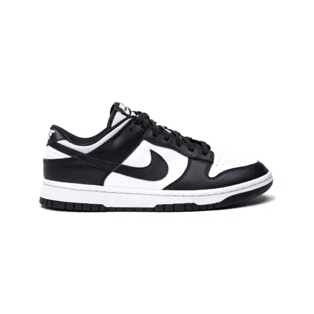 【NIKE 耐吉】Nike Dunk Low WHITE BLACK 黑白 熊貓 大童 休閒鞋 CW1590-100