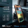【MYCELL】台灣製造15W 支援MagSafe無線充電車架組(內附手機引磁貼片)
