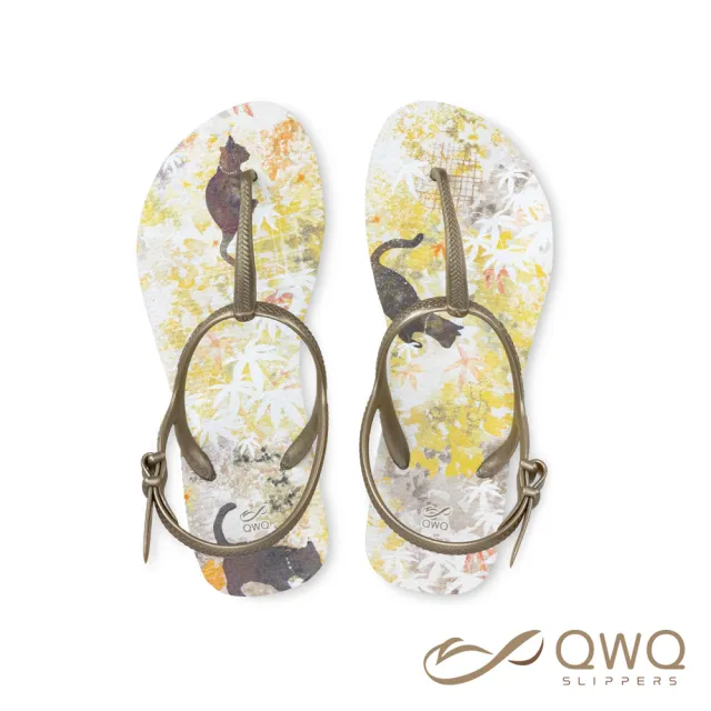 【QWQ】女款防滑防水夾腳涼鞋 露台上的波麗 平等院 室外涼拖鞋 MIT(GIPL)