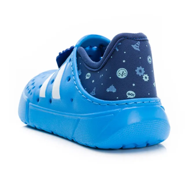 【POLI 波力】POLI 波力 輕便洞洞鞋/童鞋 兩穿式 輕量 透氣 速乾 正版台灣製(POKG21406藍色)