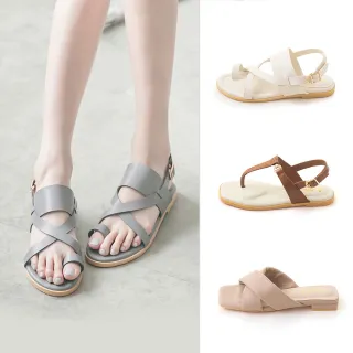 【amai】夏日女神必備．度假風涼鞋(A、B、C、D款)
