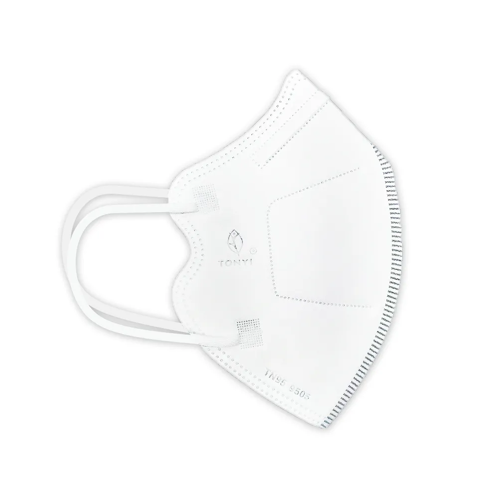 【健康天使】MIT醫用3D立體成人寬耳繩鬆緊帶口罩 白色(30入/袋)